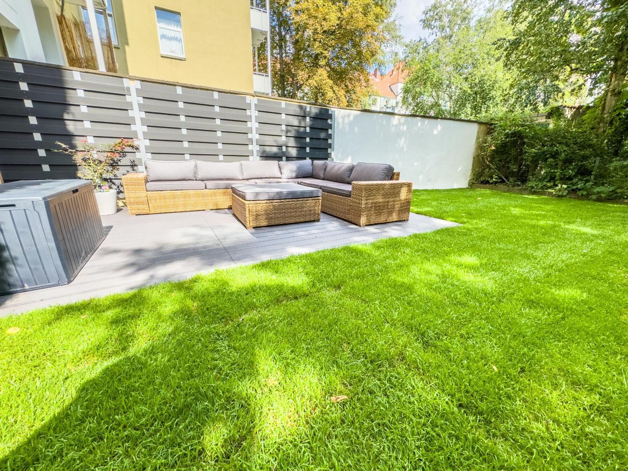 הנובר Citynah, Balkon, Grosse Kueche Und Garten מראה חיצוני תמונה